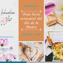 Feria artesanal para el dia de la madre
