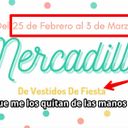 Mercadillo de vestidos de fiesta