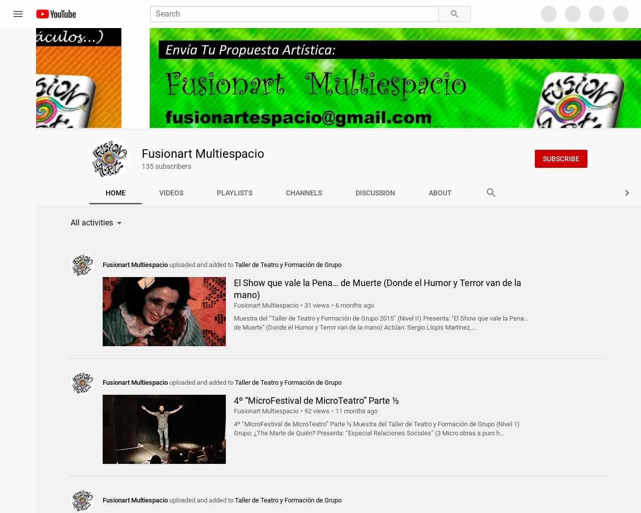  Fusionart Multiespacio\n - YouTube
