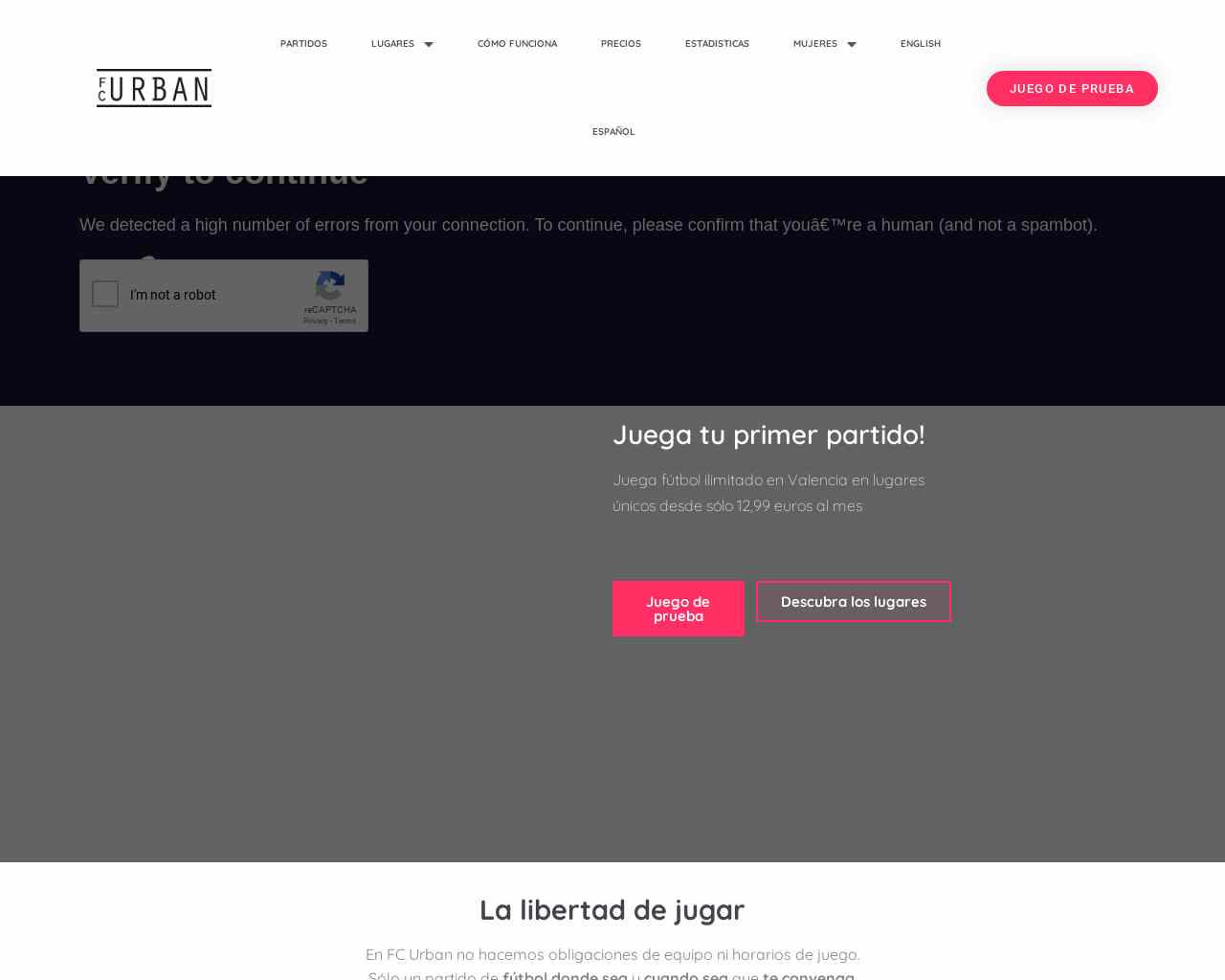 FC Urban ES - La Libertad Para Jugar