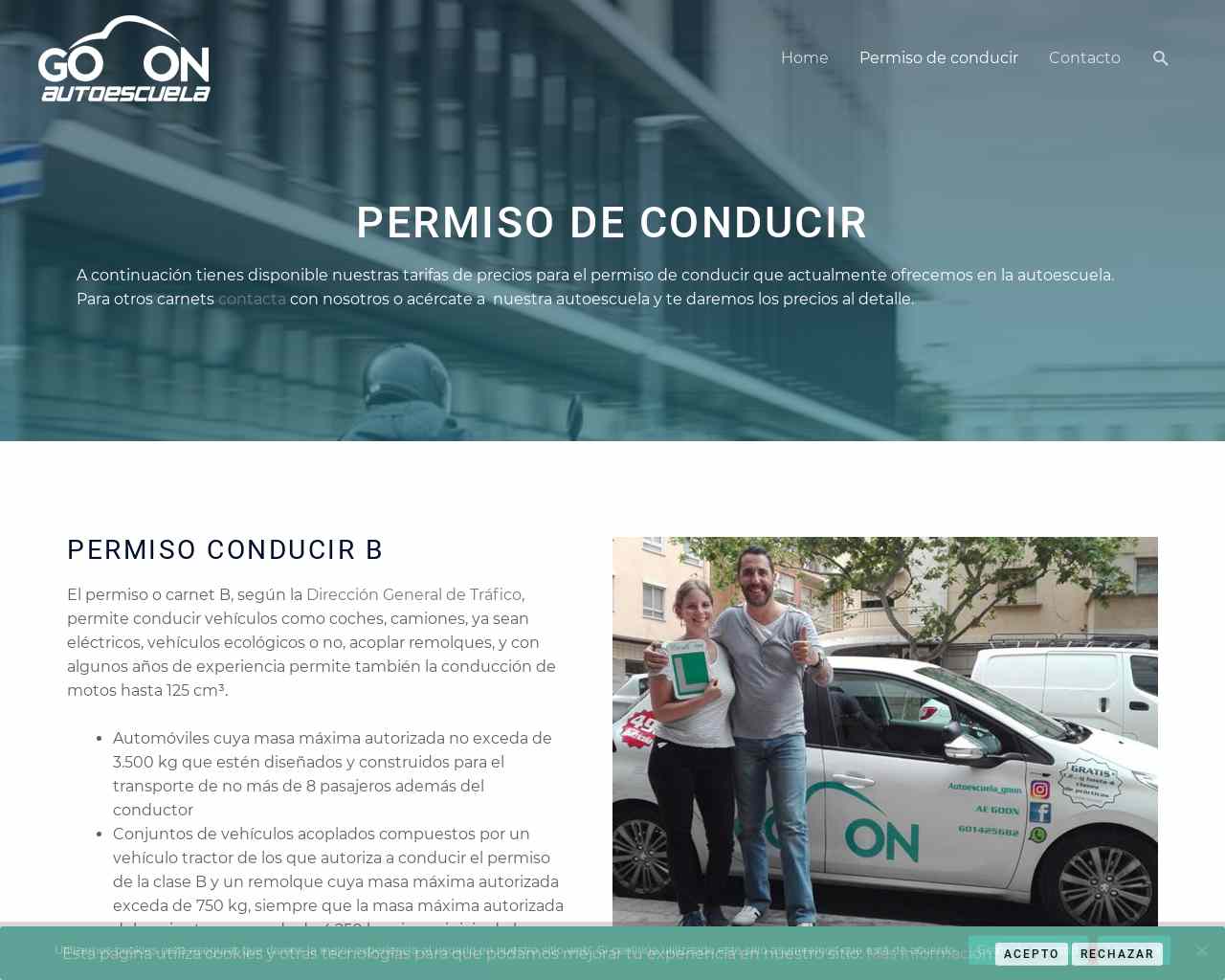 Permiso de conducir - Autoescuela en Palma - Autoescuela Go On