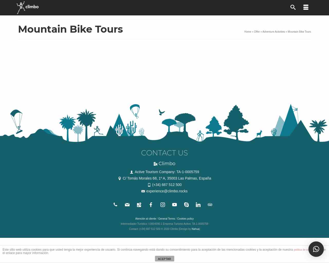 Rutas en Bicicleta de Montaña - Climbo