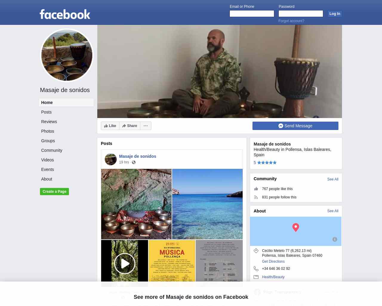 Masaje de sonidos - Home | Facebook