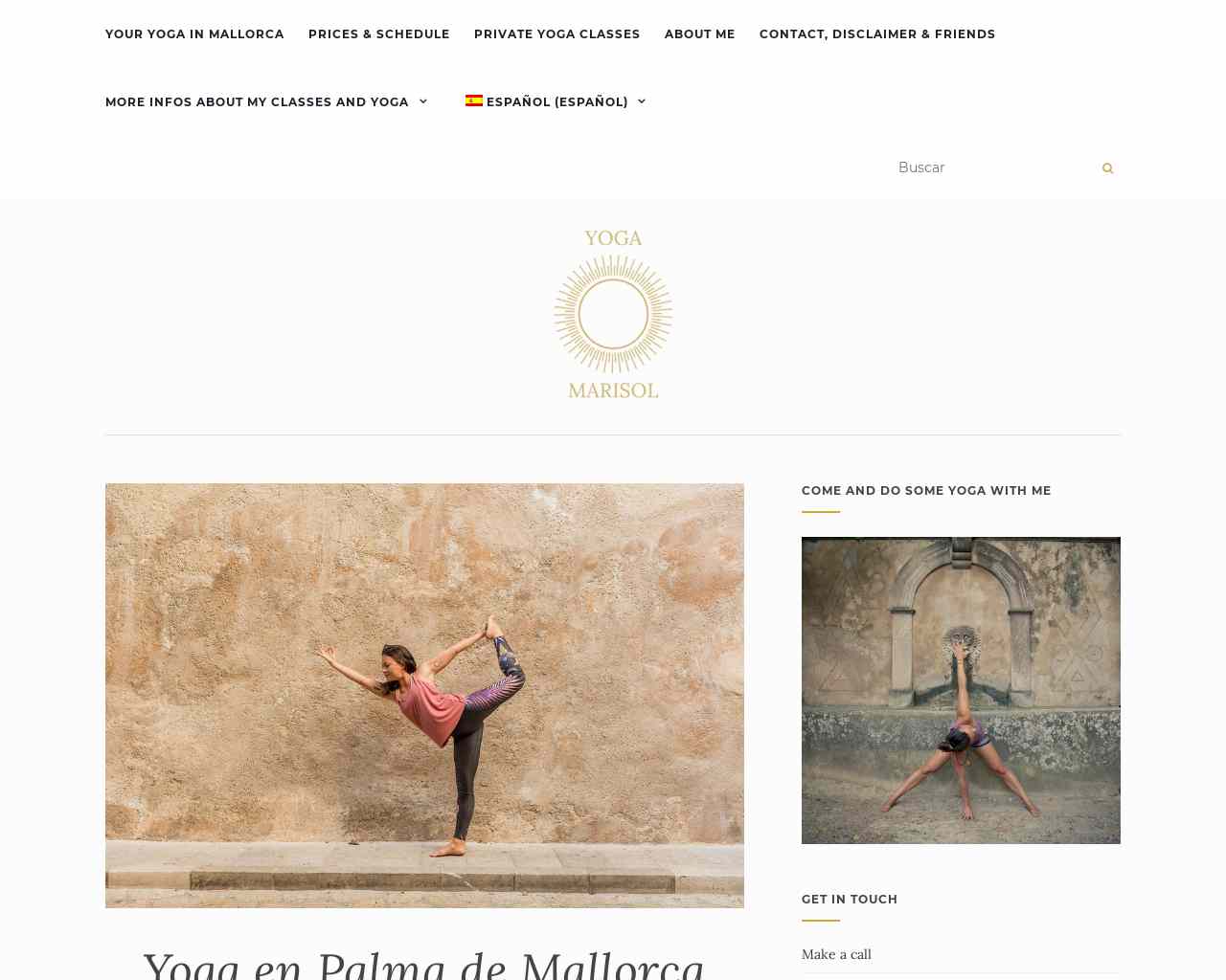 Yoga en Palma de Mallorca