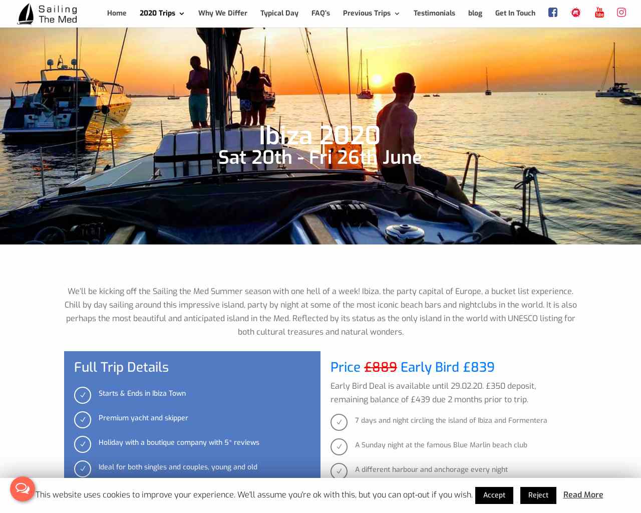 Ibiza 2020 | Sailing The Med