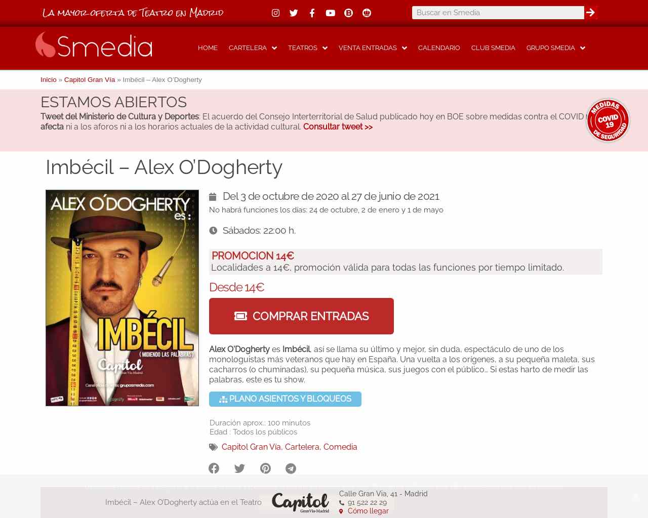 Imbécil – Alex O’Dogherty - Grupo Smedia