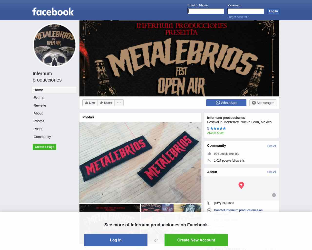 Infernum producciones - Home | Facebook