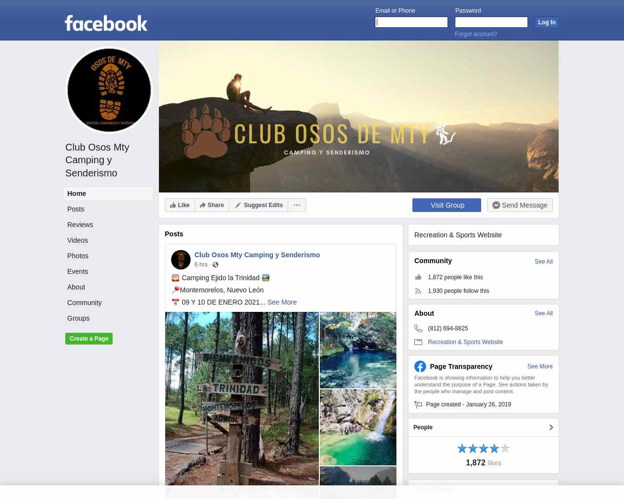 Club Osos Mty Camping y Senderismo - Home | Facebook
