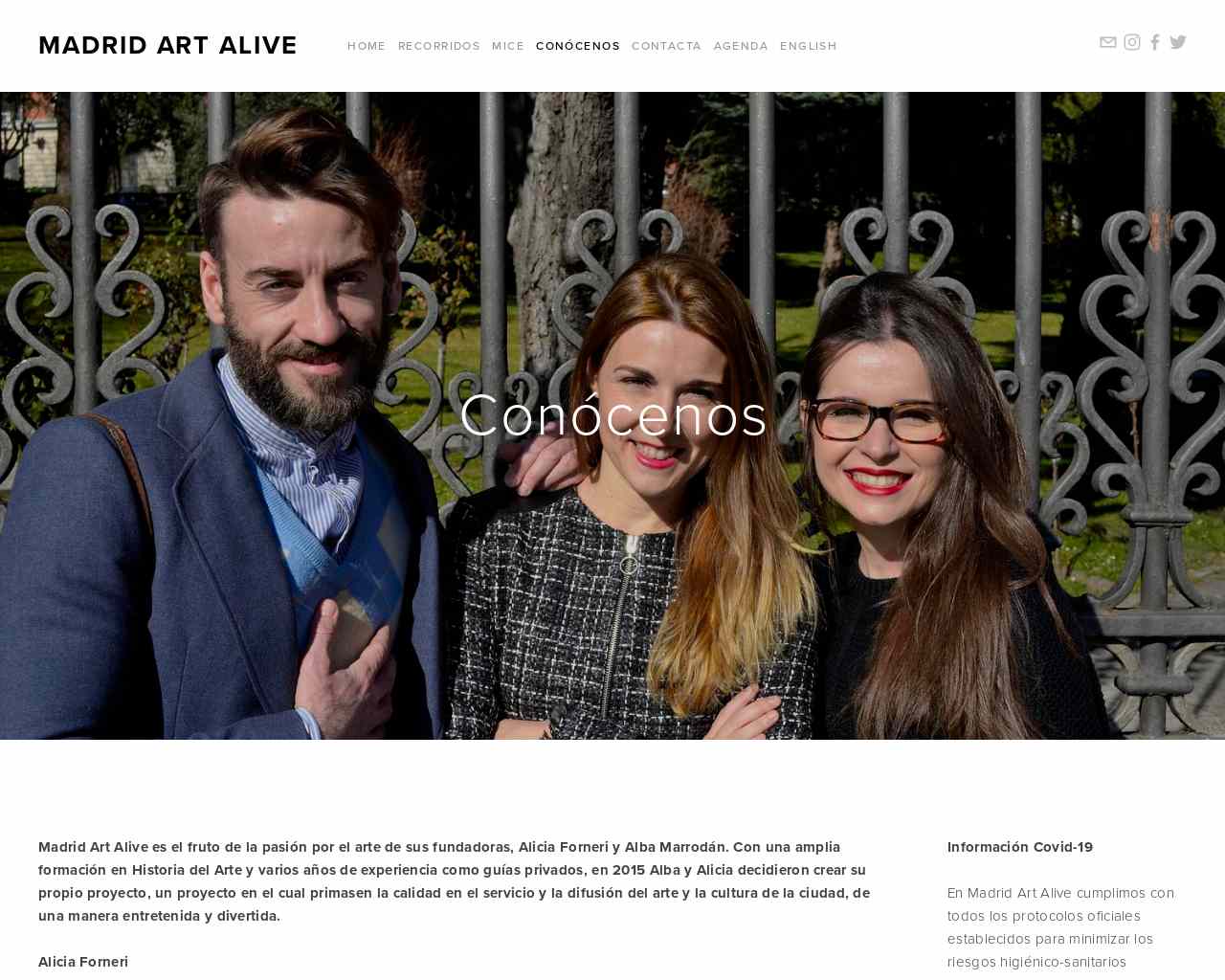 Conócenos — MADRID Art alive