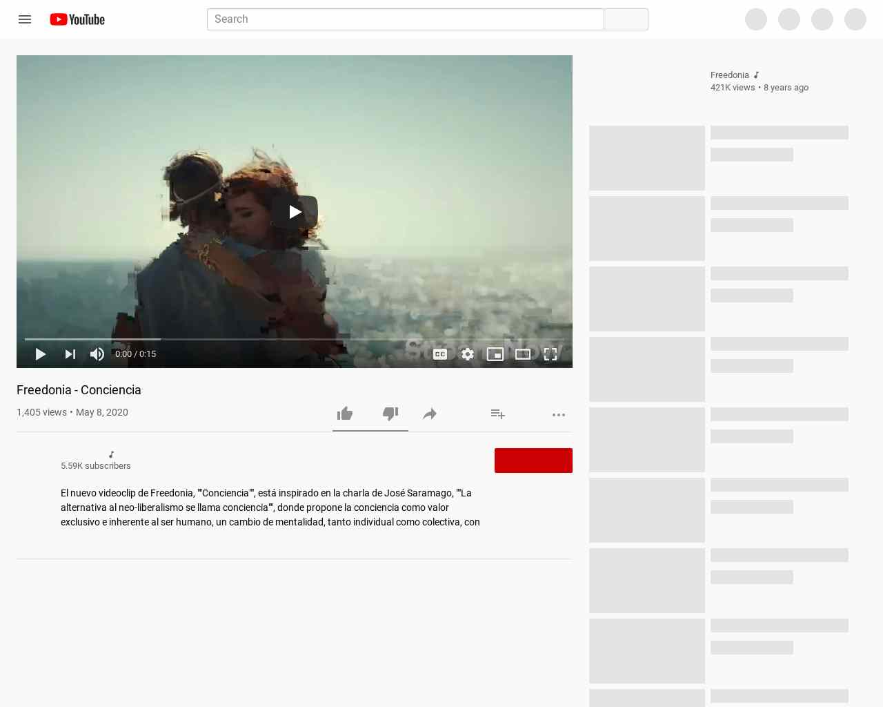 Freedonia - Conciencia - YouTube