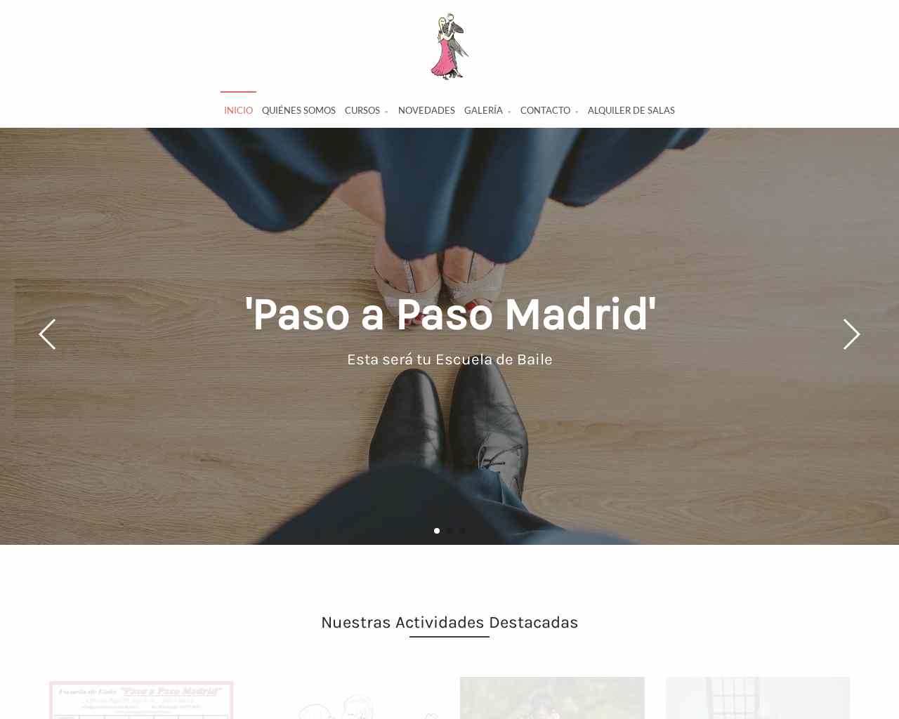 Escuela de baile Paso a Paso Madrid|clases de baile | Madrid