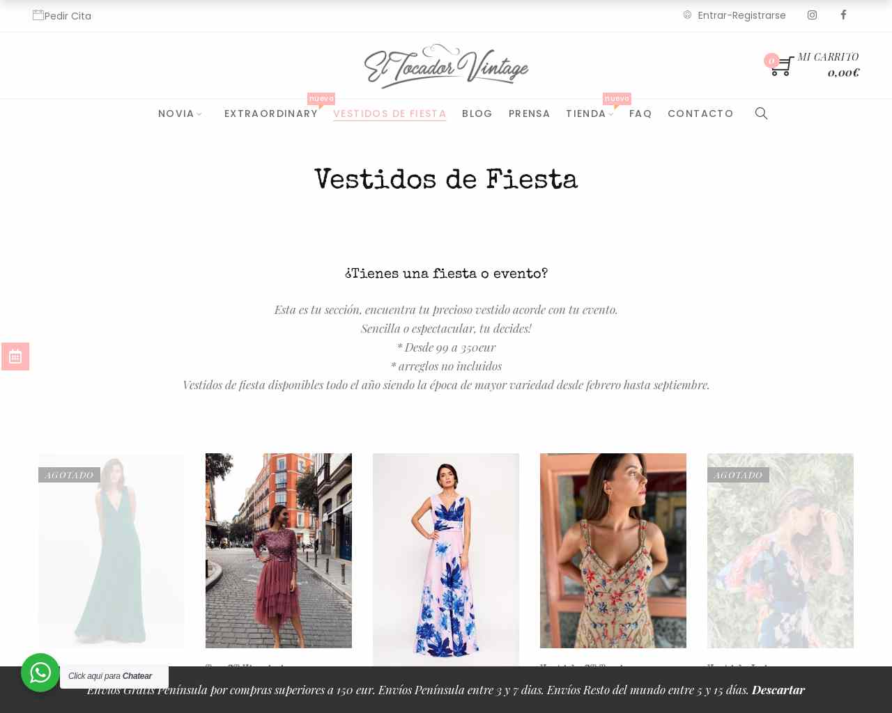 Vestidos de fiesta economicos en Madrid | Vestidos Vintage