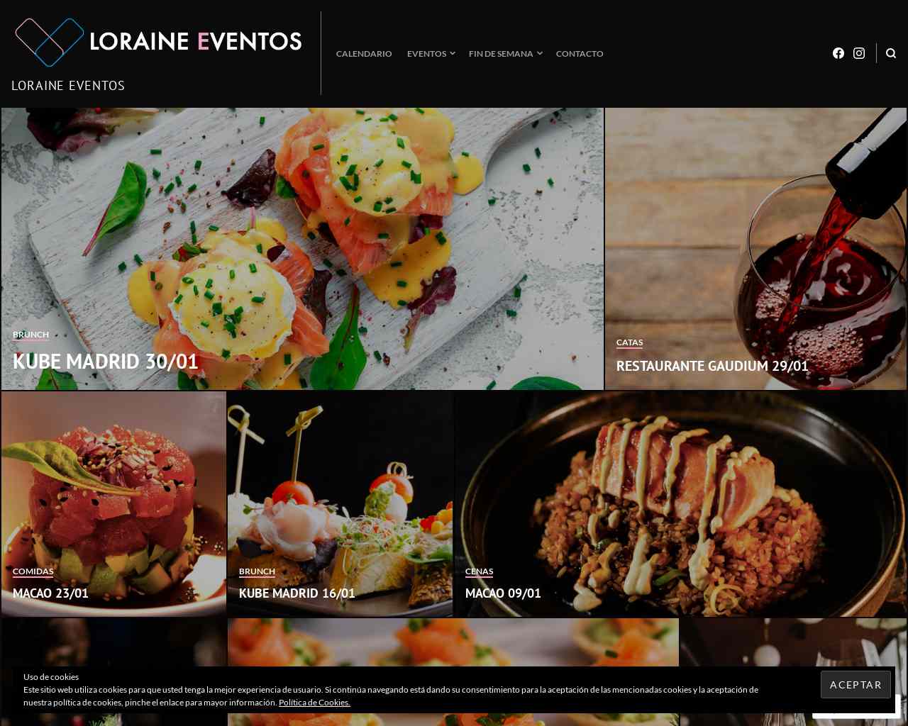 LORAINE EVENTOS