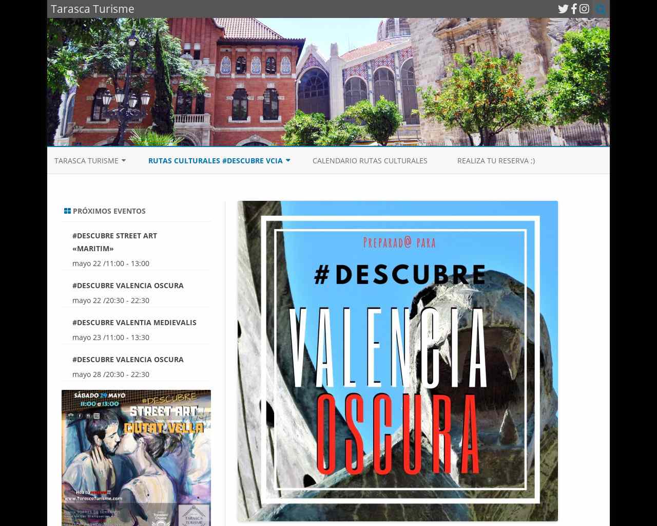 #Descubre Valencia Oscura - Tarasca Turisme