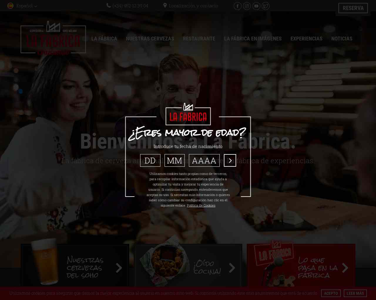 🍺 La Fábrica de cerveza artesanal Cruzcampo en Málaga 🍺