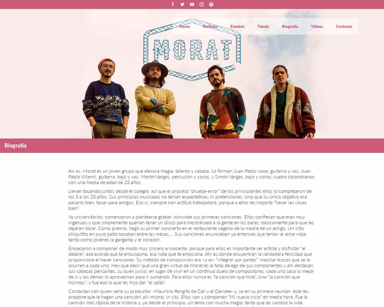 Biografía - Morat