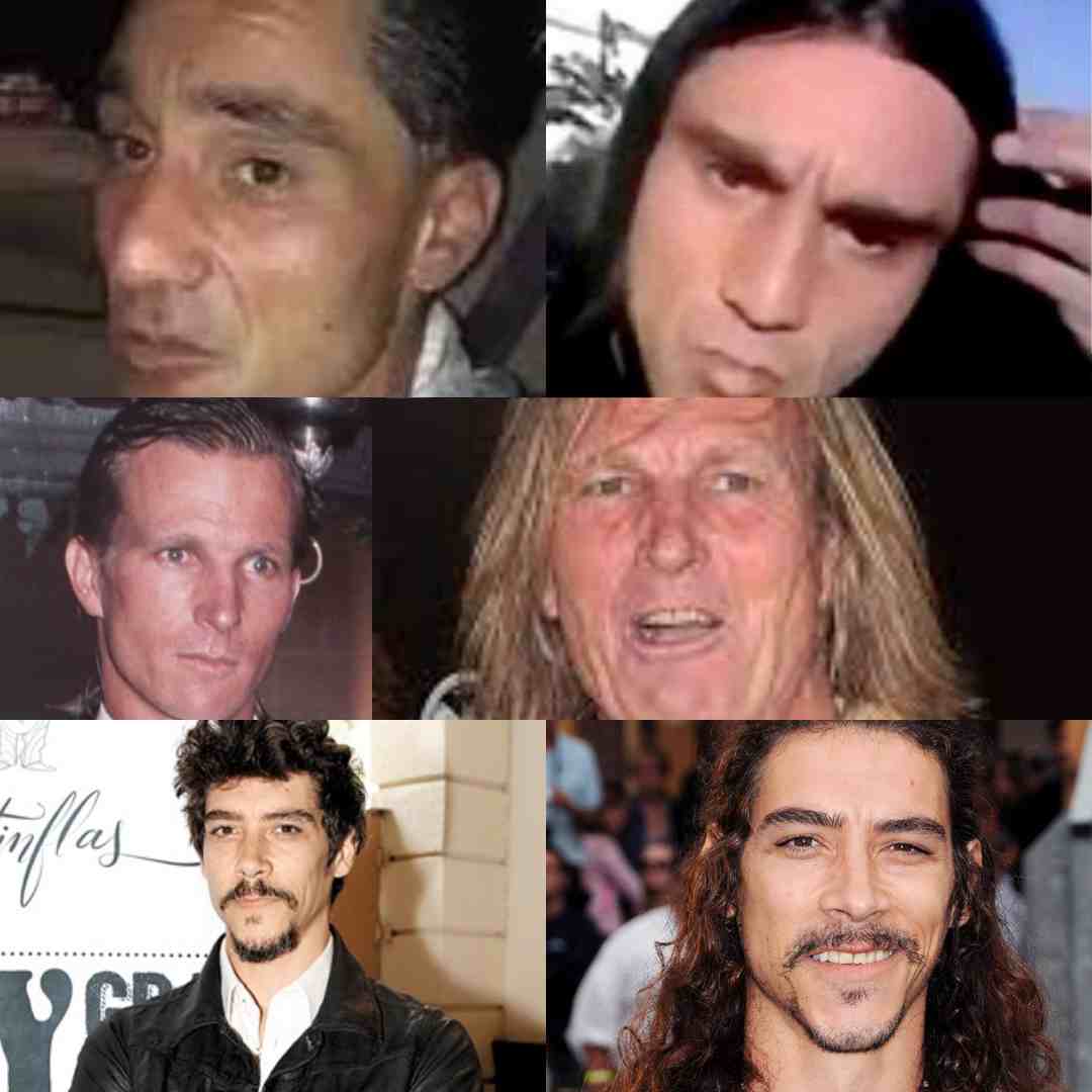 Comparación de pelos cortos de chicos con ellos mismos con pelos largos.