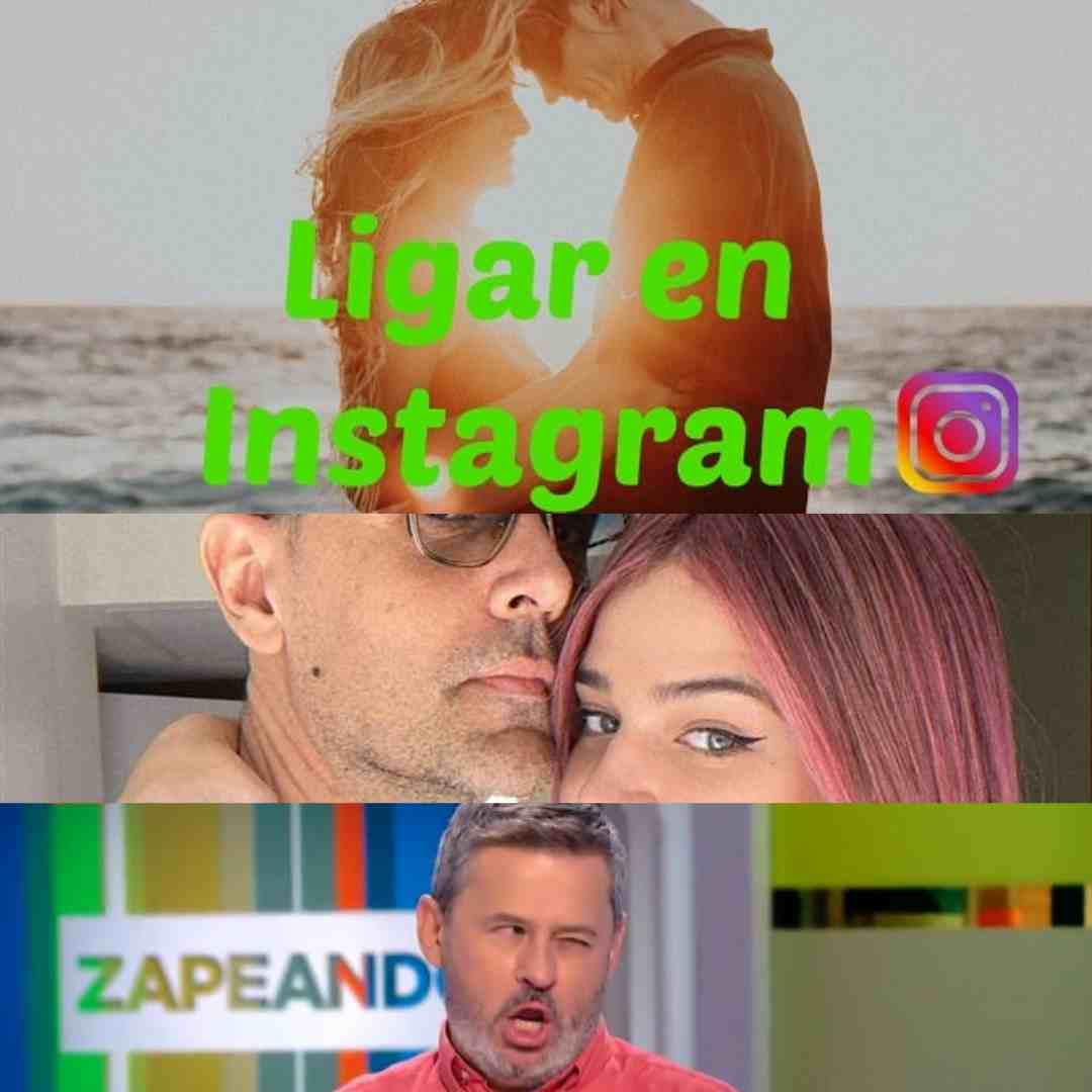 Podemos ver como de forma gráfica este truco de ligar por instagram puede acabar: o te vas con una fan tuya o acabas viogenizado.